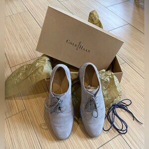 Men’s Cole Haan Great Jones Plain Iron Stone Suede